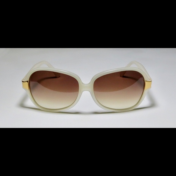 ? Oliver People Leyla Sunglasses Ivory/Gold main image 4